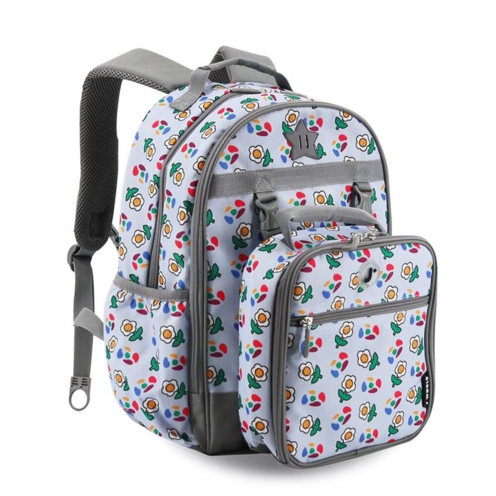 JWorld Duet Kids' 18" Backpack with Detachable Lunch Box - Every Daisy